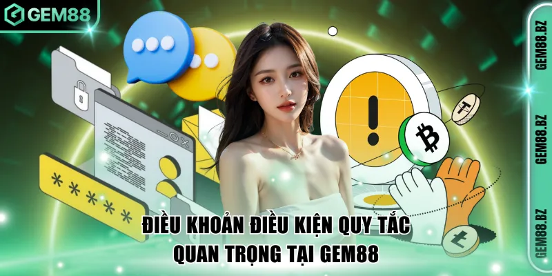 Điều khoản sử dụng là bộ quy tắc quan trọng cần nắm tại GEM88
